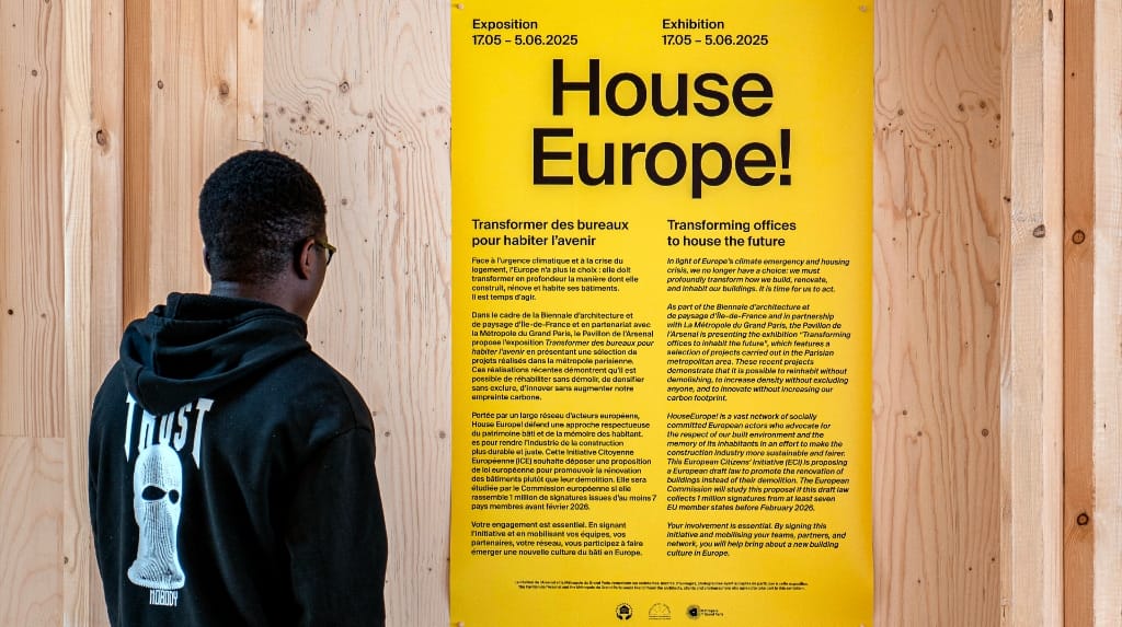 House of Europe! : réparer plutôt que démolir